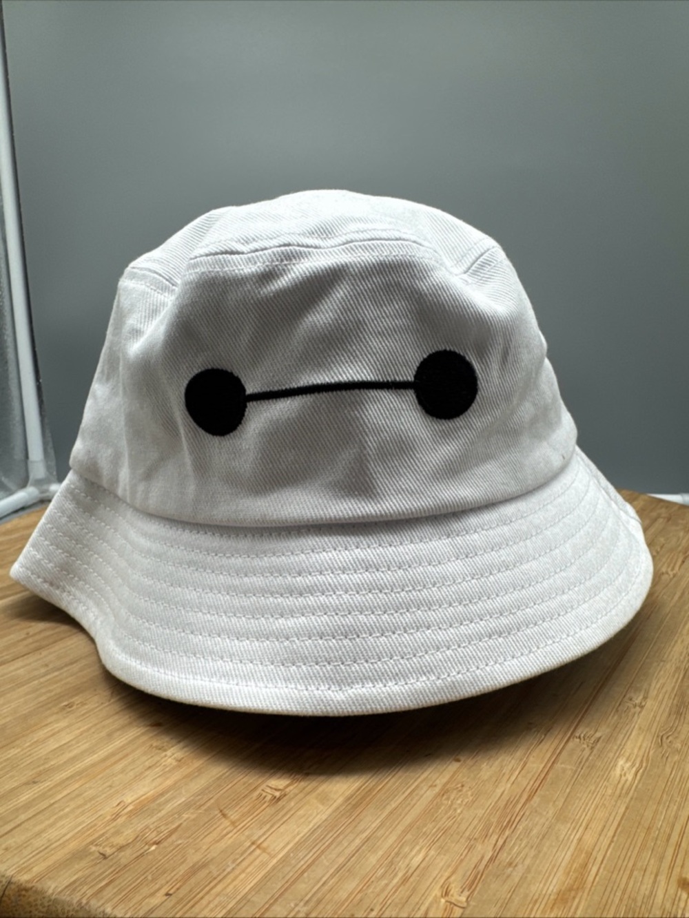Japan Tokyo Disney Resort Baymax Big Hero 6 Bucket Hat Cap 58cm EUC